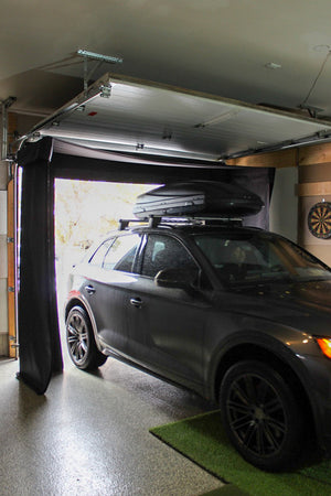Retractable Golf Simulator Hybrid Enclosure - The SportScreen VANISH LITE